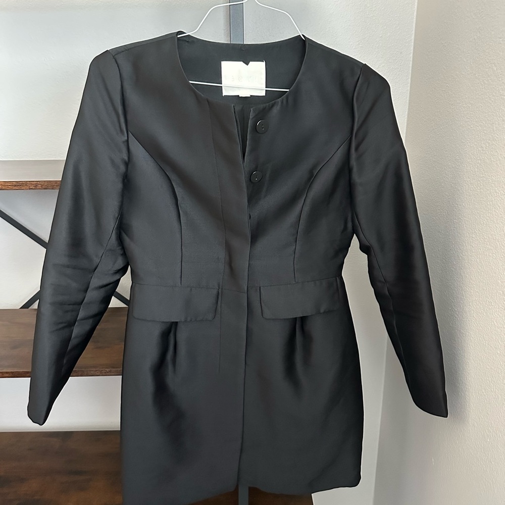 Elegant Black Women's Jacket Sz M